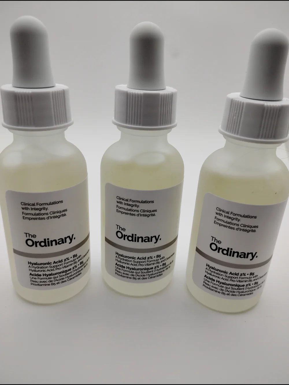 X3The Ordinary Hyaluronic Acid 2% + B5 Serum - ALL 3 INCLUDED
